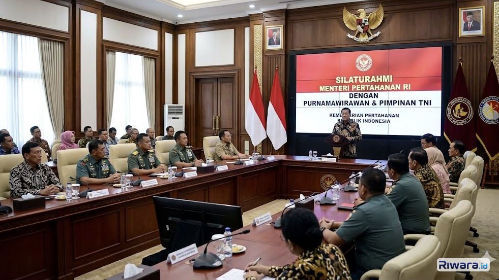 Menhan Sjafrie Sjamsoeddin Kumpulkan Purnawirawan Jenderal TNI dalam Pertemuan Tertutup
